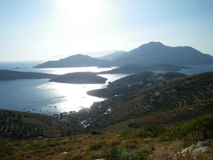 Panoramica della spiaggia di Mesachti